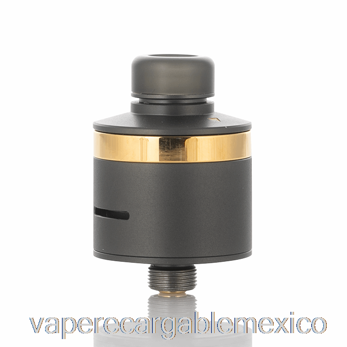 Vape Recargable Bp Mods Bushido V3 22mm Bf Rda Dlc Gris + Dorado